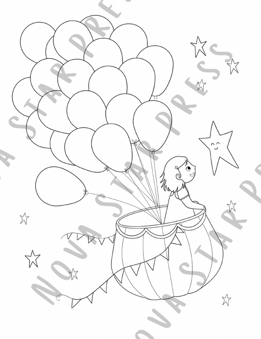 Coloring Pages Digital Download
