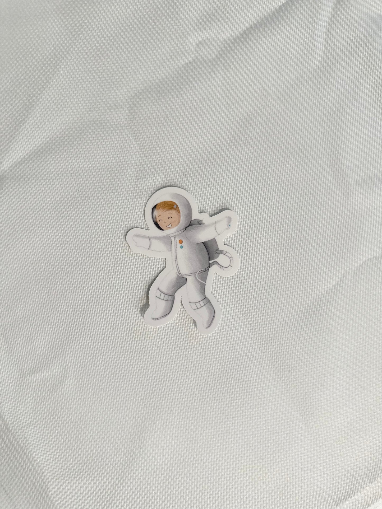 Cora Jane Astronaut Sticker