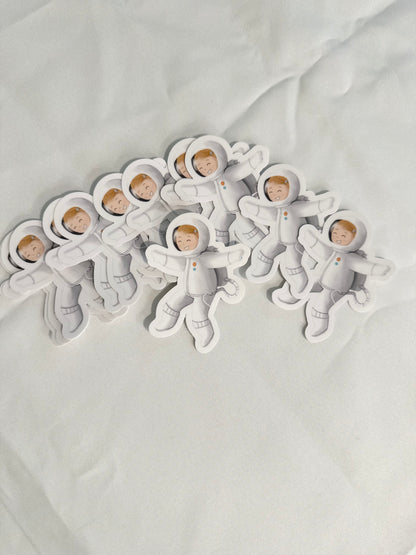Cora Jane Astronaut Sticker